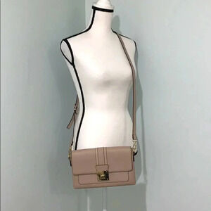 APT.9 Cream Crossbody Purse